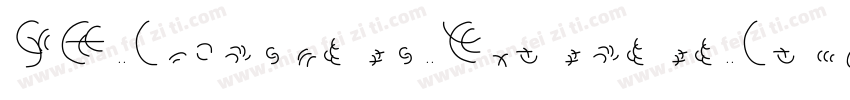 SF Ironsides Extended Italic字体转换